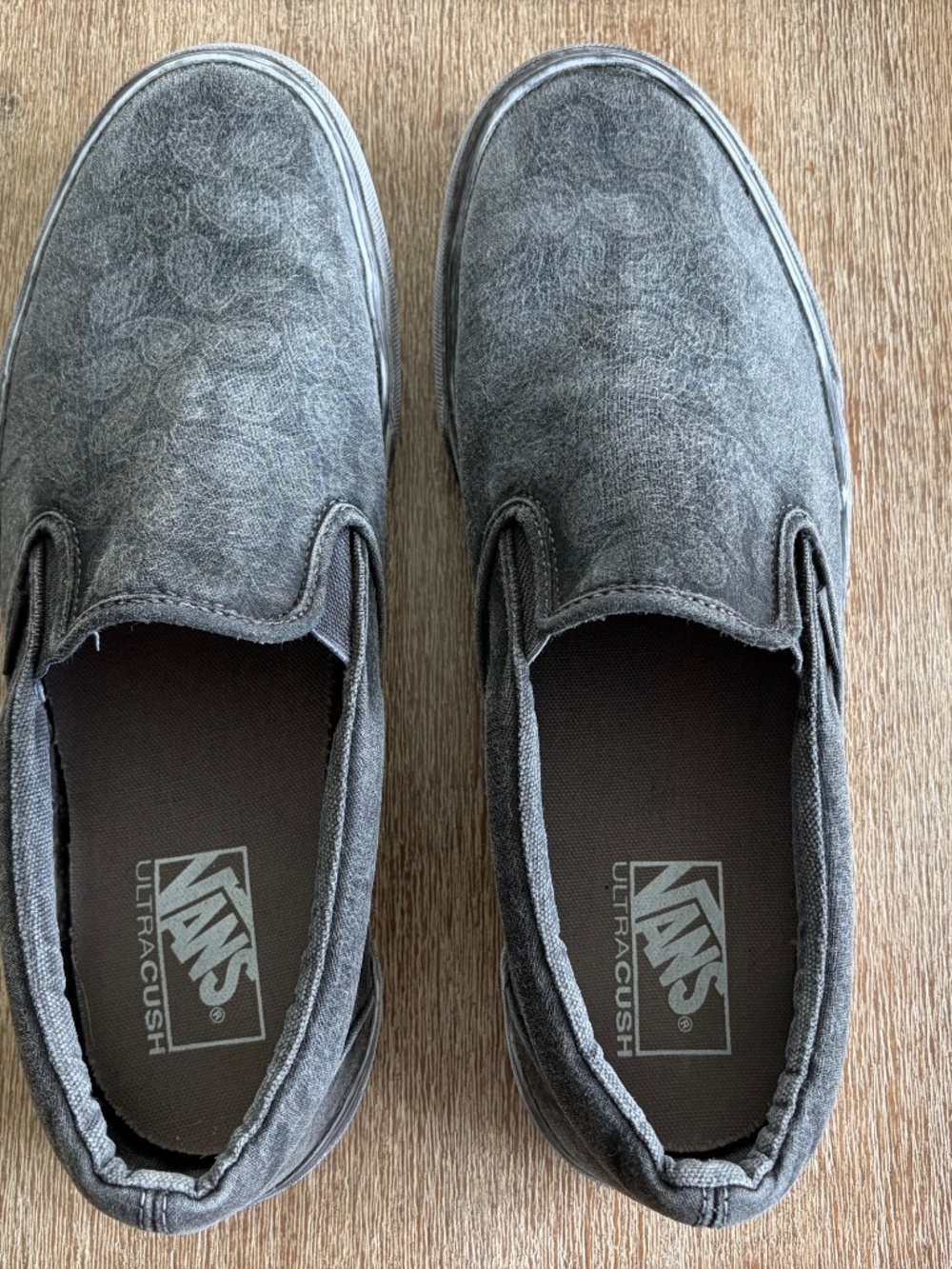 Vans Slip Paisley OD Black - 12 - Picture 3 of 6